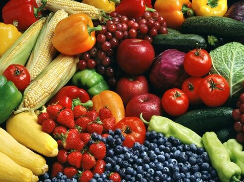 frutas y verduras para la osteocondrosis de la columna vertebral