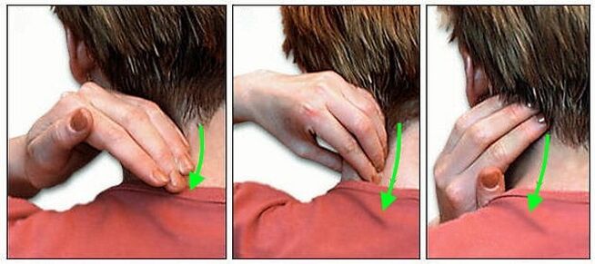 Coche -neckmap del cuello
